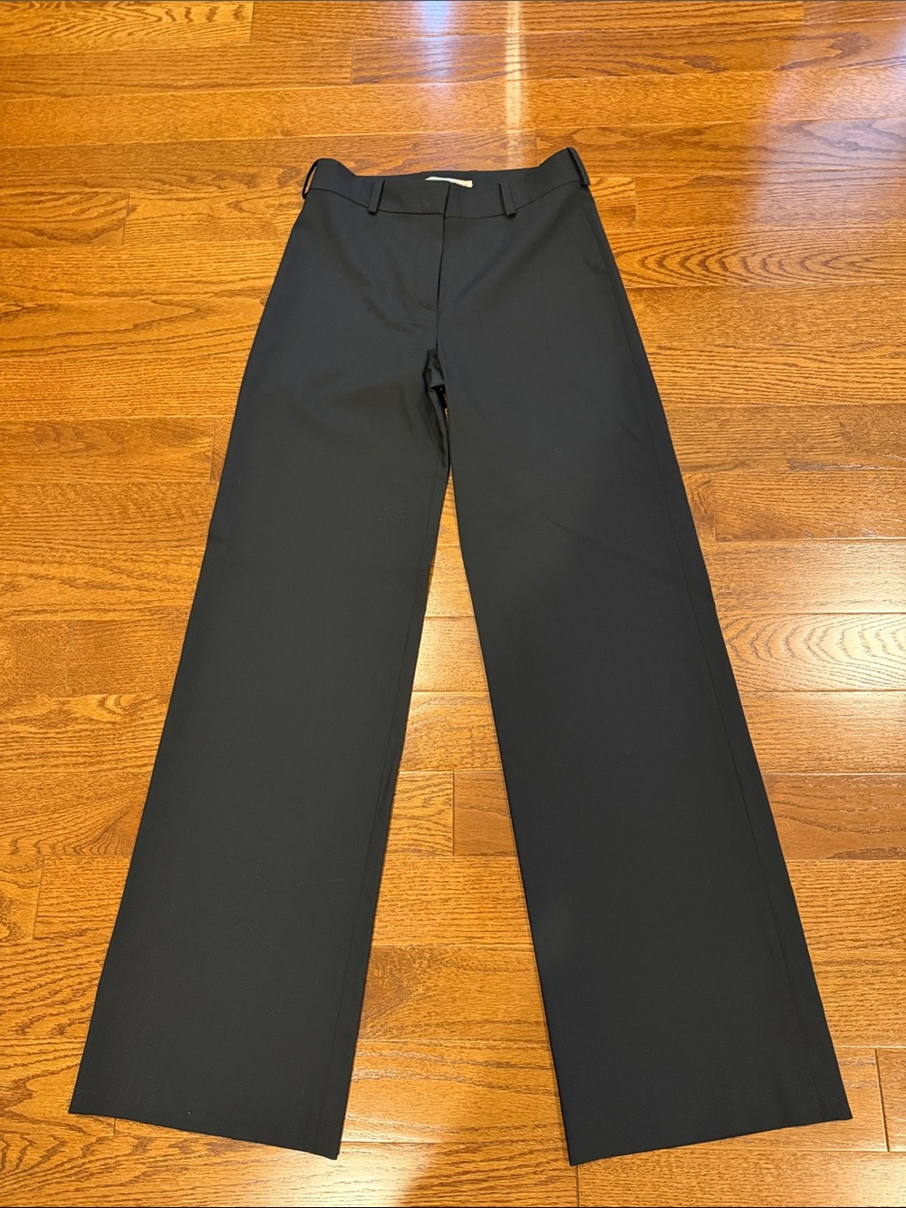 Balenciaga Women's  Black Wide-Leg Dress Pants